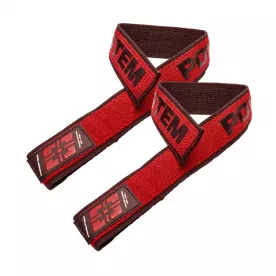 Кістові ремені Power System PS-3401 Lifting Straps Duplex Black/Red