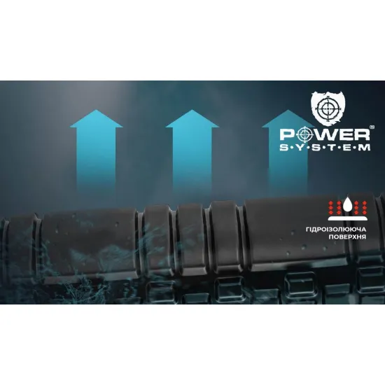 Масажний ролик Power System Fitness Foam Roller PS-4050 Pink