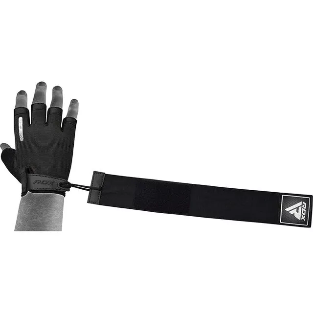 Рукавички для фітнесу RDX T2 Half Black S