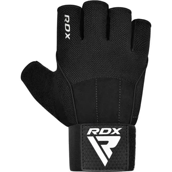 Рукавички для фітнесу RDX  W3 BLACK WITH EVA PADDING-S