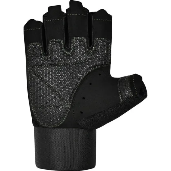 Рукавички для фітнесу RDX  W3 BLACK WITH EVA PADDING-S