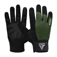 Перчатки для фитнеса RDX W1 Full Finger Army Green S