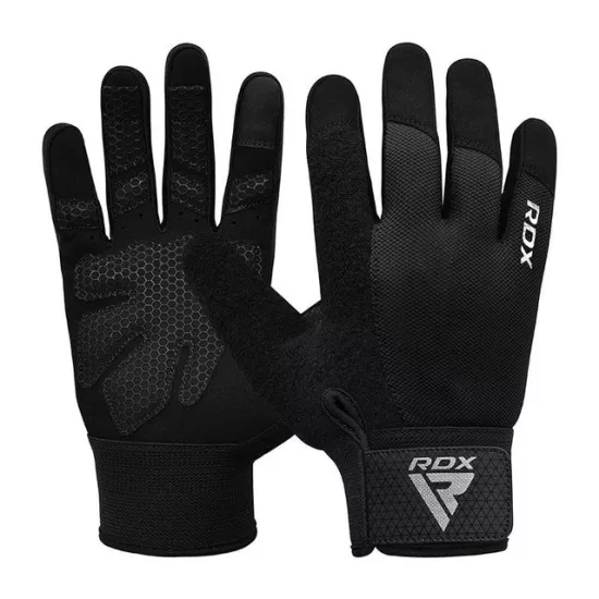 Перчатки для фитнеса RDX W1 Full Finger Plus Black S