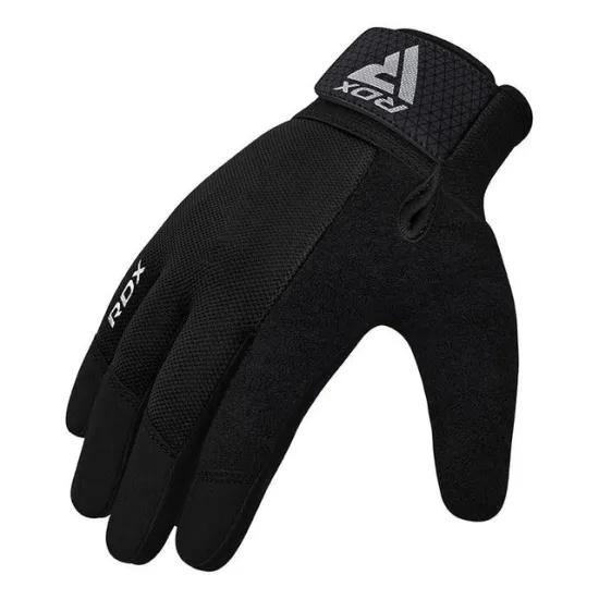 Перчатки для фитнеса RDX W1 Full Finger Plus Black S