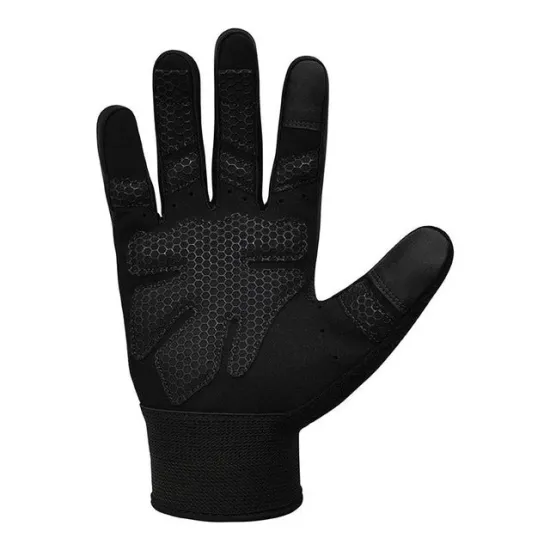 Перчатки для фитнеса RDX W1 Full Finger Plus Black S