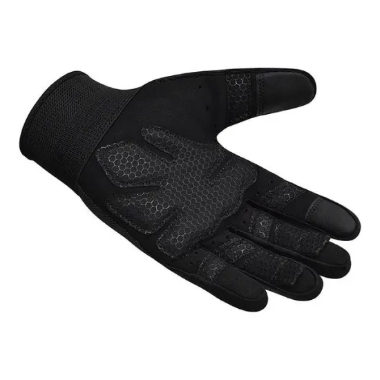 Перчатки для фитнеса RDX W1 Full Finger Plus Black S