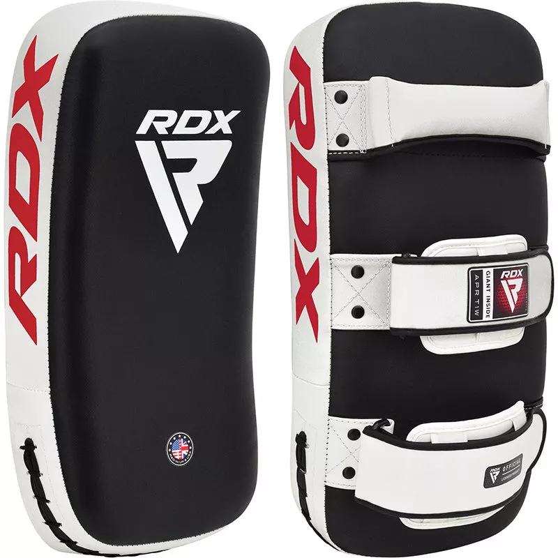 Пади для тайського боксу RDX T1 Curved Thai Kick Pad White-1шт