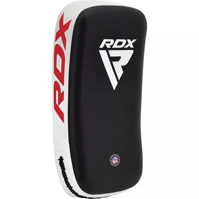 Пади для тайського боксу RDX T1 Curved Thai Kick Pad White-1шт