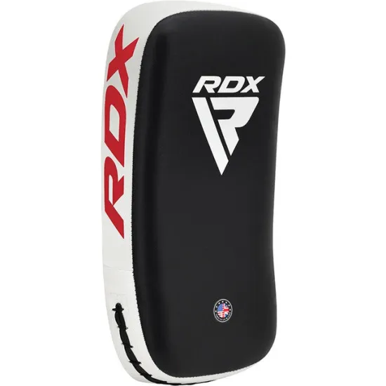 Пады для тайского бокса RDX T1 Curved Thai Kick Pad White-1шт