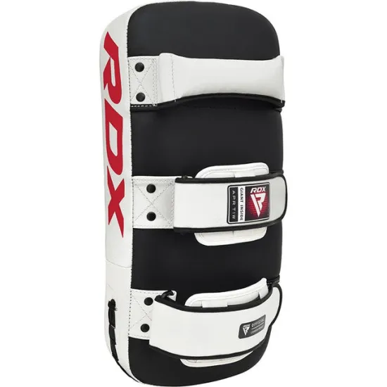 Пады для тайского бокса RDX T1 Curved Thai Kick Pad White-1шт