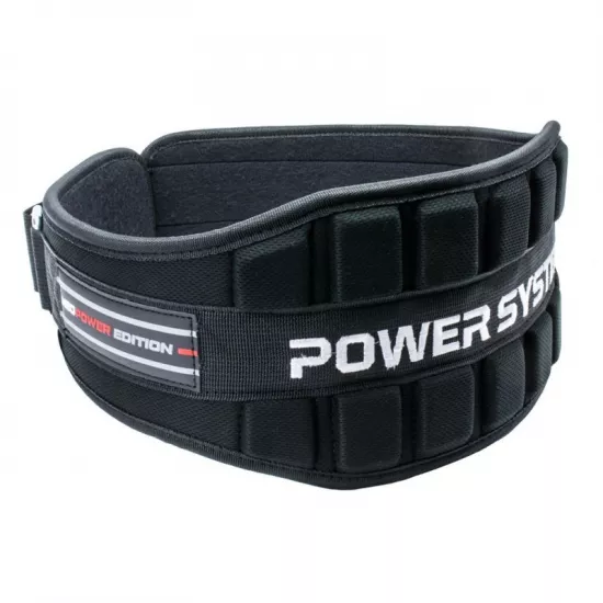 Неопреновый пояс для тяжелой атлетики Power System Neo Power PS-3230 Black/Red S
