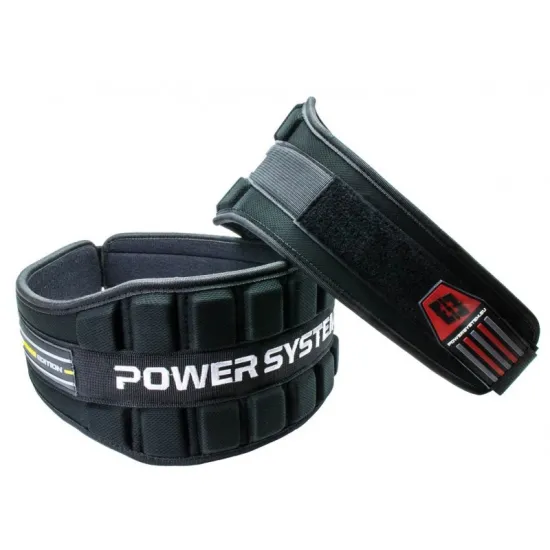 Неопреновый пояс для тяжелой атлетики Power System Neo Power PS-3230 Black/Red S