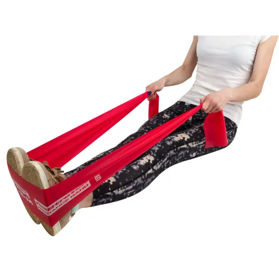Стрічка-еспандер Power System PS-4122 Flat Stretch 4,5 кг Red