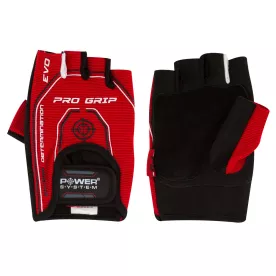 Рукавички для фітнесу та важкої атлетики Power System Pro Grip EVO PS-2250E Red M