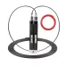Скакалка скоростная алюминиевая на подшипниках MadMax MFA-286 Speed ​​jump rope Black-300см