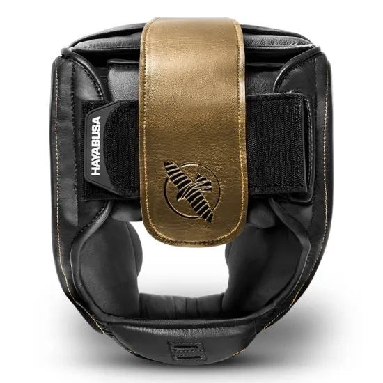 Шолом Hayabusa T3 Headgear Чорно-золотий M