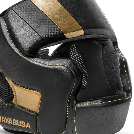 Шолом Hayabusa T3 Headgear Чорно-золотий M