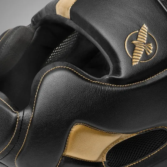 Шолом Hayabusa T3 Headgear Чорно-золотий M