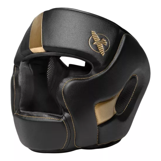 Шолом Hayabusa T3 Headgear Чорно-золотий M