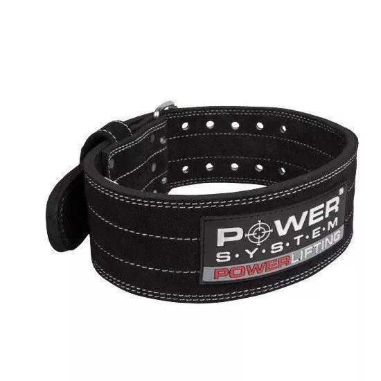 Пояс для пауэрлифтинга Power System Power Lifting PS-3800 Black M
