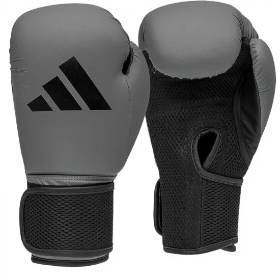 Боксерский набор Adidas Boxing Youth KIT23 Серо-черный-8 унций