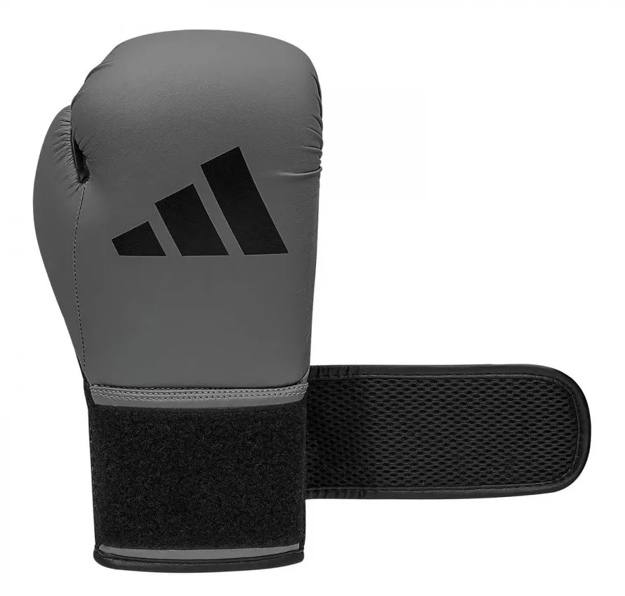 Боксерський набір Adidas Boxing Youth KIT23 Сіро-чорний-8 унцій