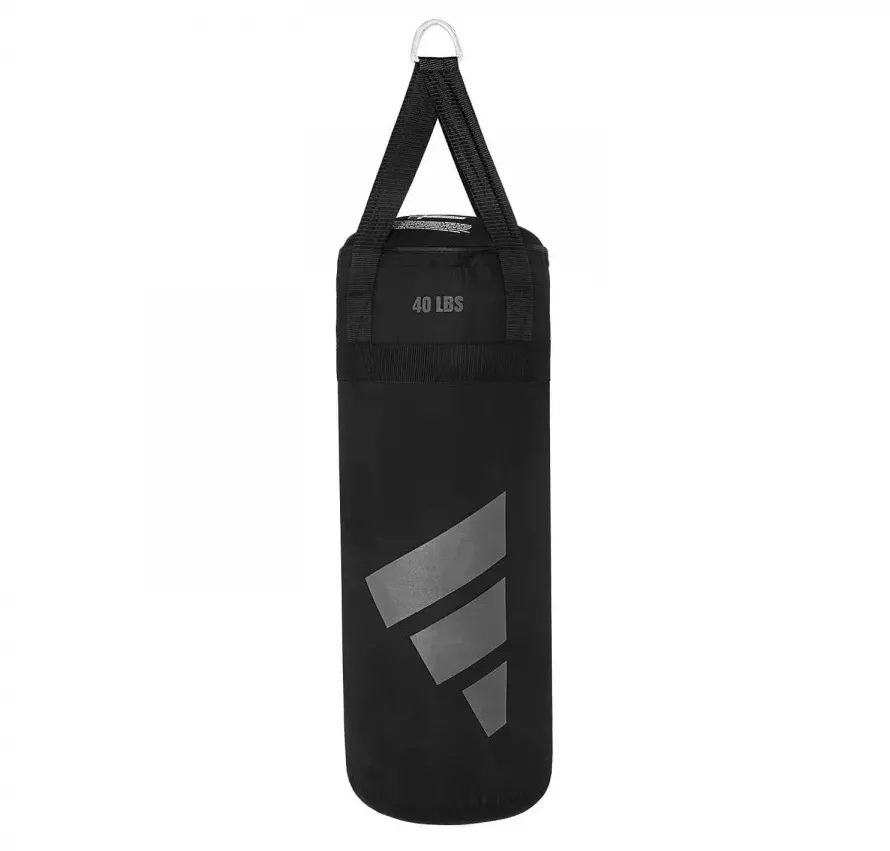 Боксерський набір Adidas Boxing Youth KIT23 Сіро-чорний-8 унцій