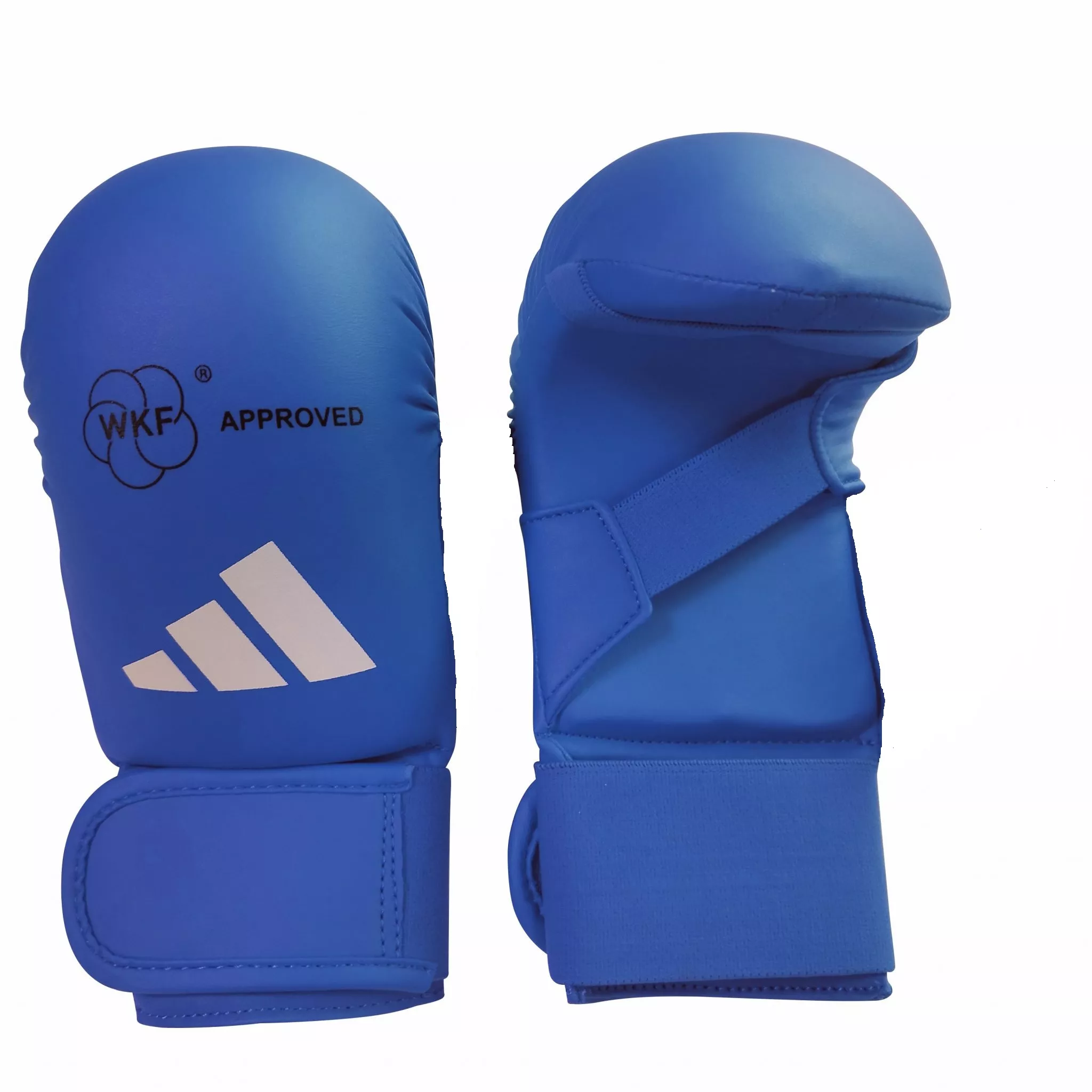 Рукавички для карате з ліцензією WKF сині-S
