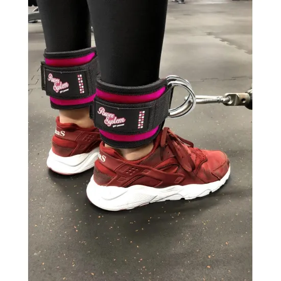 Манжеты на лодыжку Power System Ankle Strap Gym Babe PS-3450 Pink