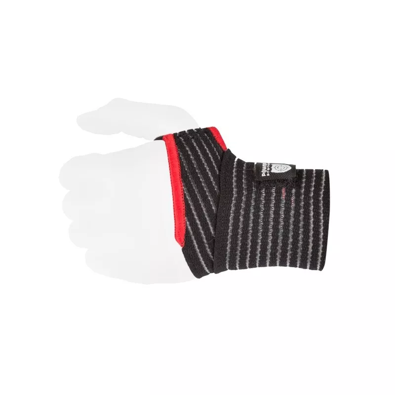 Кистові бинти Power System Elastic Wrist Support PS-6000 Black/Red