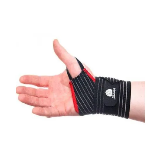 Кистевые бинты Power System Elastic Wrist Support PS-6000 Black/Red