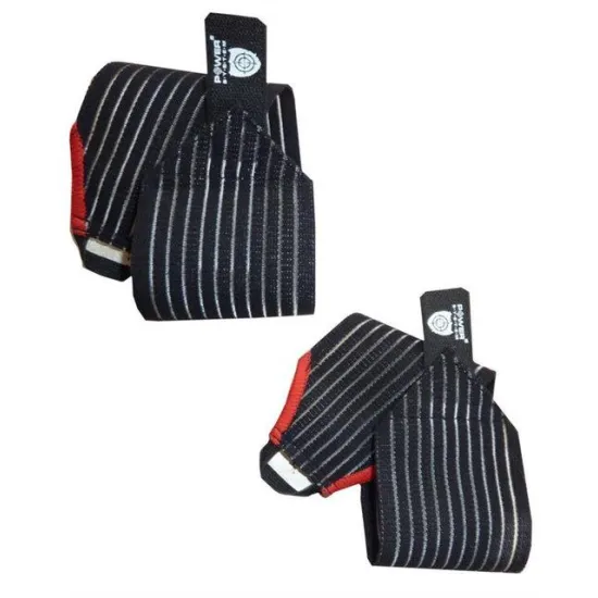 Кистевые бинты Power System Elastic Wrist Support PS-6000 Black/Red