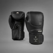 Боксерские перчатки Venum Impact Evo Boxing Gloves Black-14 унций