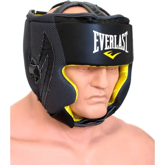 Боксерский шлем Everlast Evercool Headgear-универсальный