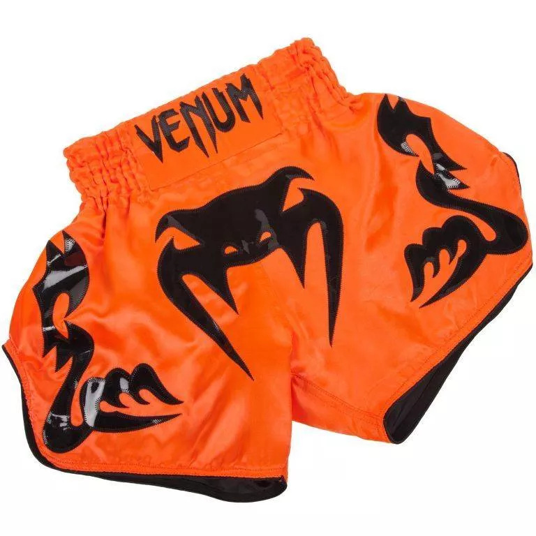 Шорты Муай Тай Venum Bangkok Inferno Muay Thai Shorts Orange