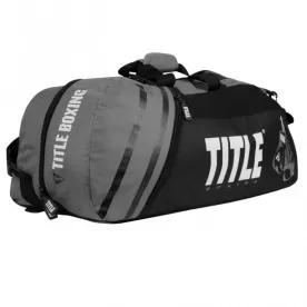 Сумка-рюкзак TITLE World Champion Sport Bag/Back Pack 2.0-сірий