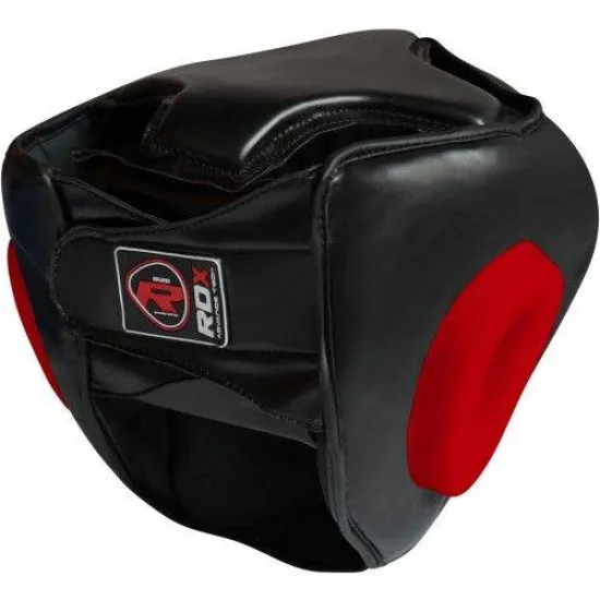 Боксерский тренировочный шлем RDX Guard Red-S