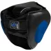 Боксерский тренировочный шлем RDX Guard Blue-XL