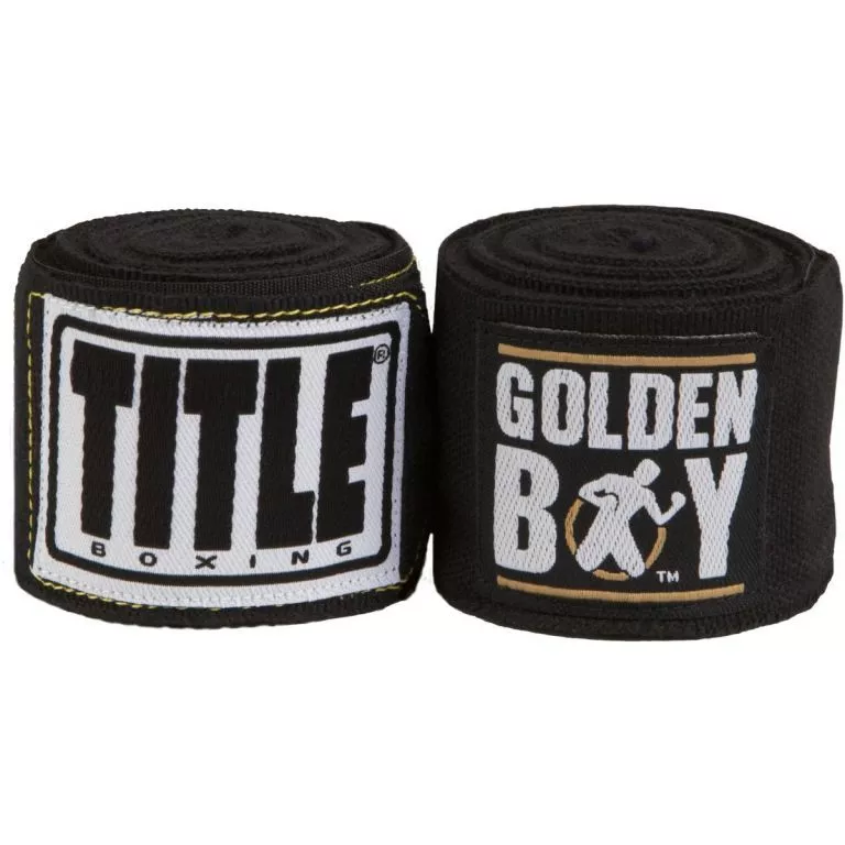 Бинты для бокса TITLE Golden Boy Elite Stretch Hand Wraps