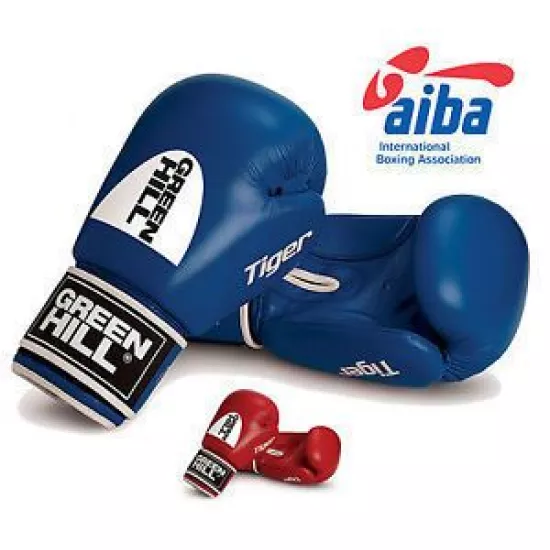 Перчатки боксерские Green Hill Tiger AIBA 10 унций