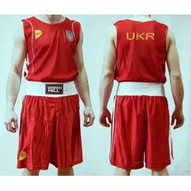 Боксерская форма Green Hill Champion Red-XS