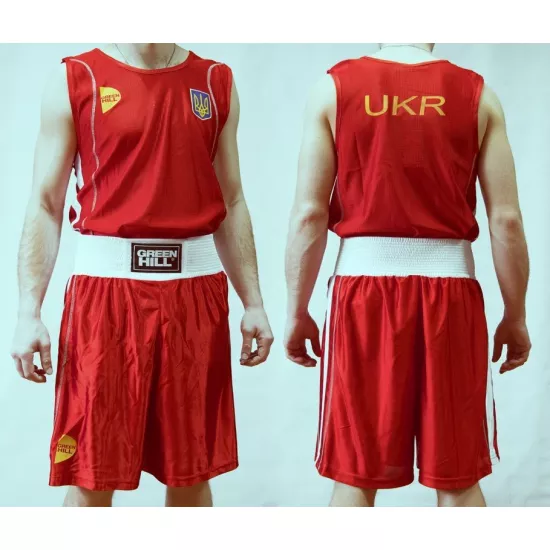 Боксерська форма Green Hill Champion Red-XS