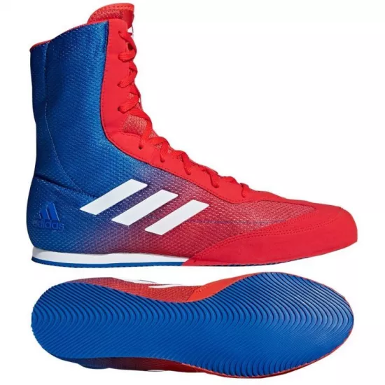 Обувь для бокса Adidas Box Hog Plus Blue/Red