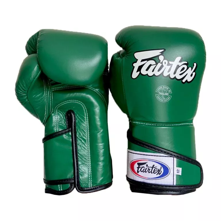Перчатки Fairtex BGV6 Stylish Angular Spar Зеленые 12 унций