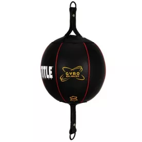 Пневмогруша на растяжках TITLE Gyro Balanced Leather Double End Bag