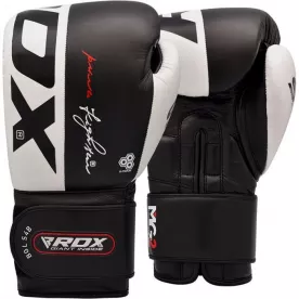 Боксерские перчатки RDX S4 Leather Sparring Boxing Gloves-10