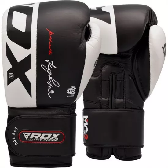 Боксерські рукавички RDX S4 Leather Sparring Boxing Gloves-10