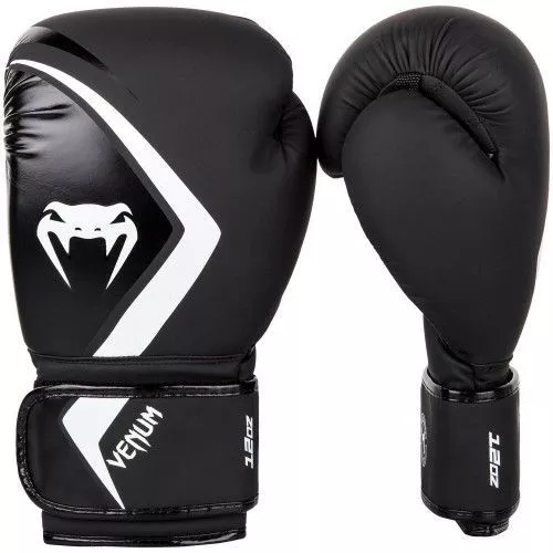Боксерские перчатки Venum Contender 2.0 Boxing Gloves Black/White-10