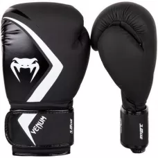 Боксерские перчатки Venum Contender 2.0 Boxing Gloves Black/White-14