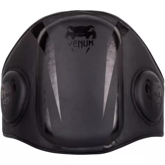 Пояс тренера Venum Elite Belly Protector-черно-красный